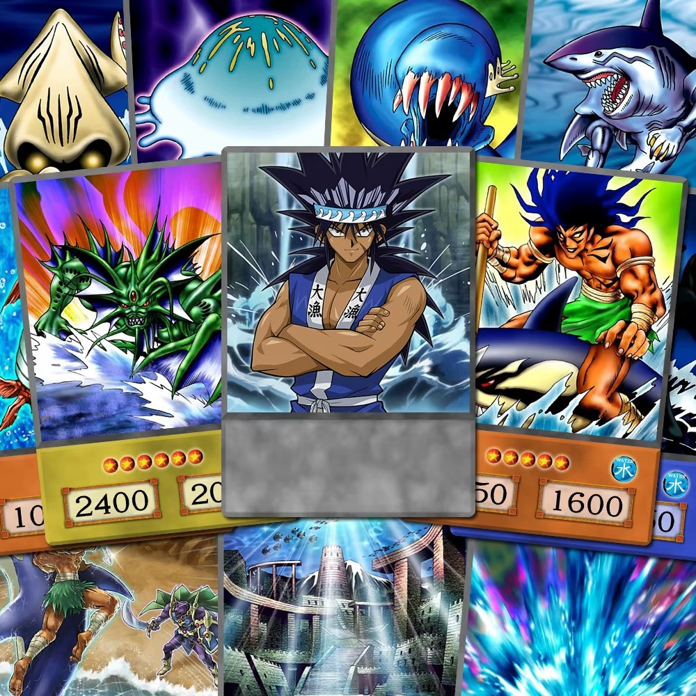 Yugioh Orica - Mako Tsunami Deck Yugioh Orica Vintage Yugioh Orica - Mako Tsunami Deck Yugioh Orica Vintage