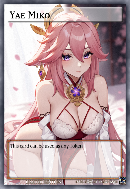 Yae Miko (Genshin Impact) - 8 cards