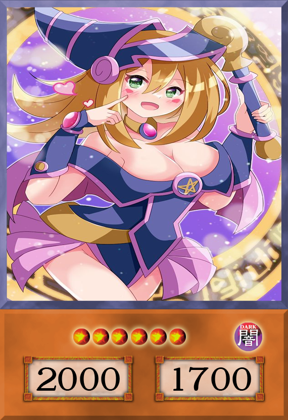 Set #16 Sexy Dark Magician Girl (Anime Art) - Yugioh Orica