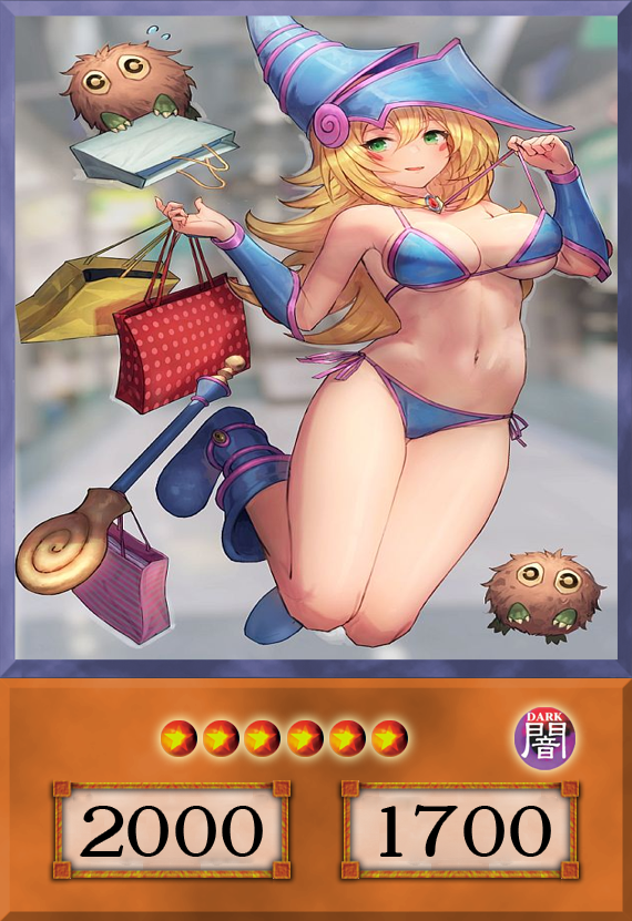 Set #16 Sexy Dark Magician Girl (Anime Art) - Yugioh Orica
