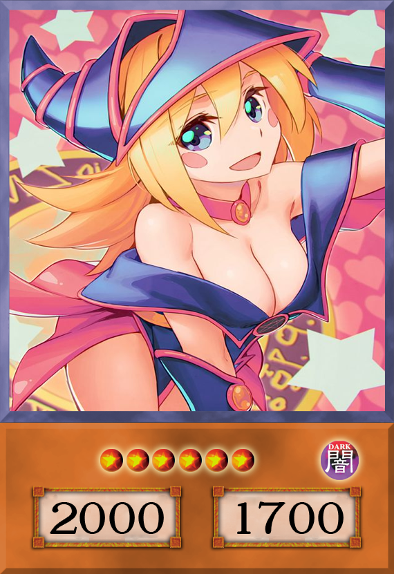Set #17 Sexy Dark Magician Girl (Anime Art) - Yugioh Orica