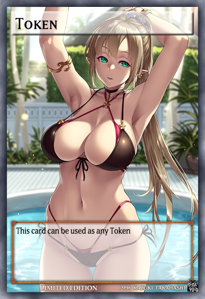 Set #18 Adult Sexy Cards/Tokens Anime Girls- Yugioh Orica