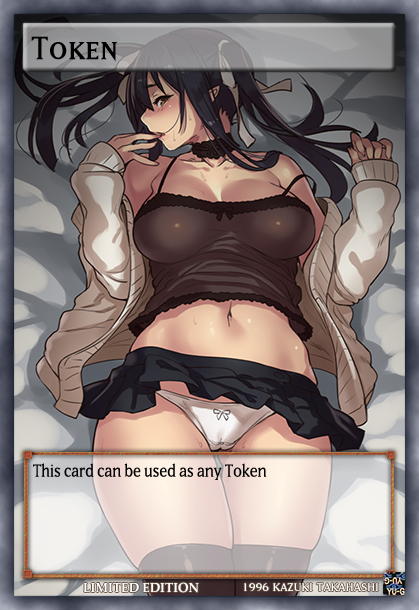 Set #18 Adult Sexy Cards/Tokens Anime Girls- Yugioh Orica