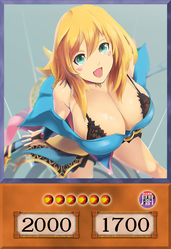 Set #24 Sexy Dark Magician Girl (Anime Art) - Yugioh Orica