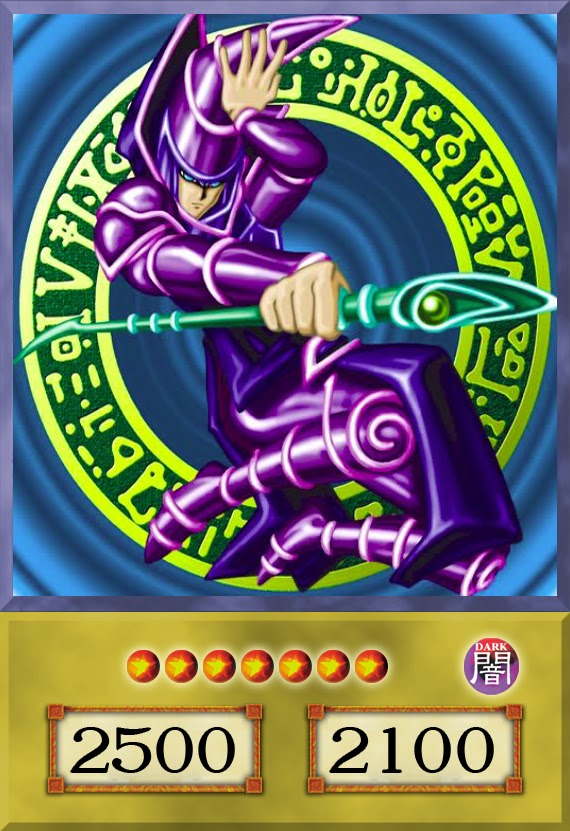 Dark Magician Set #1 (Anime Art) - 8 cards set - Yugioh Orica