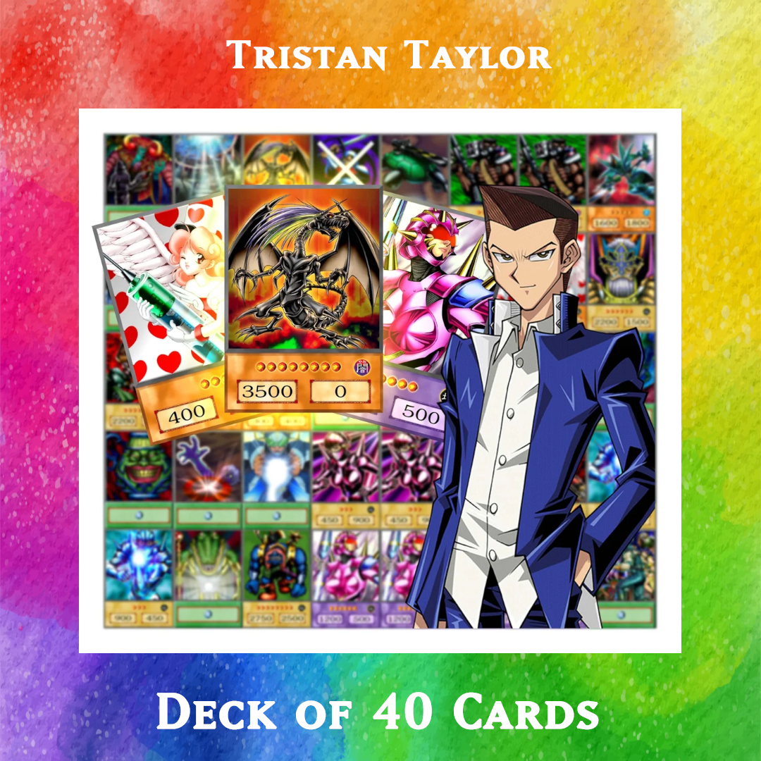 Yugioh Orica - Tristan Taylor deck of 40 anime cards Yugioh Orica Vintage Yugioh Orica - Tristan Taylor deck of 40 anime cards Yugioh Orica Vintage