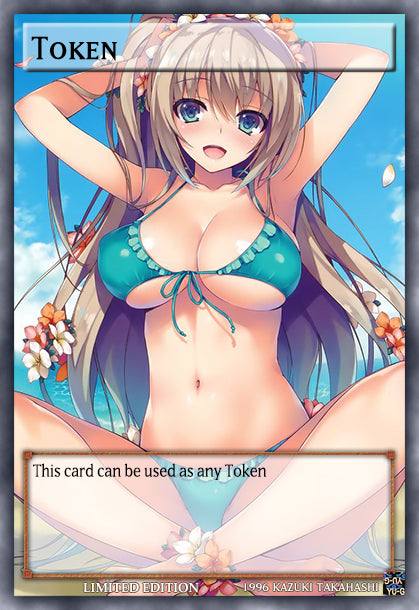Set #01 Adult Sexy Cards/Tokens Anime Girls- Yugioh Orica