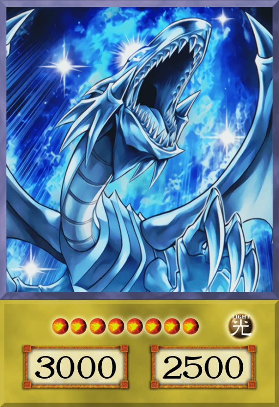 Blue-Eyes White Dragon Set #3 (Anime Art) - 8 cards set - Yugioh Orica