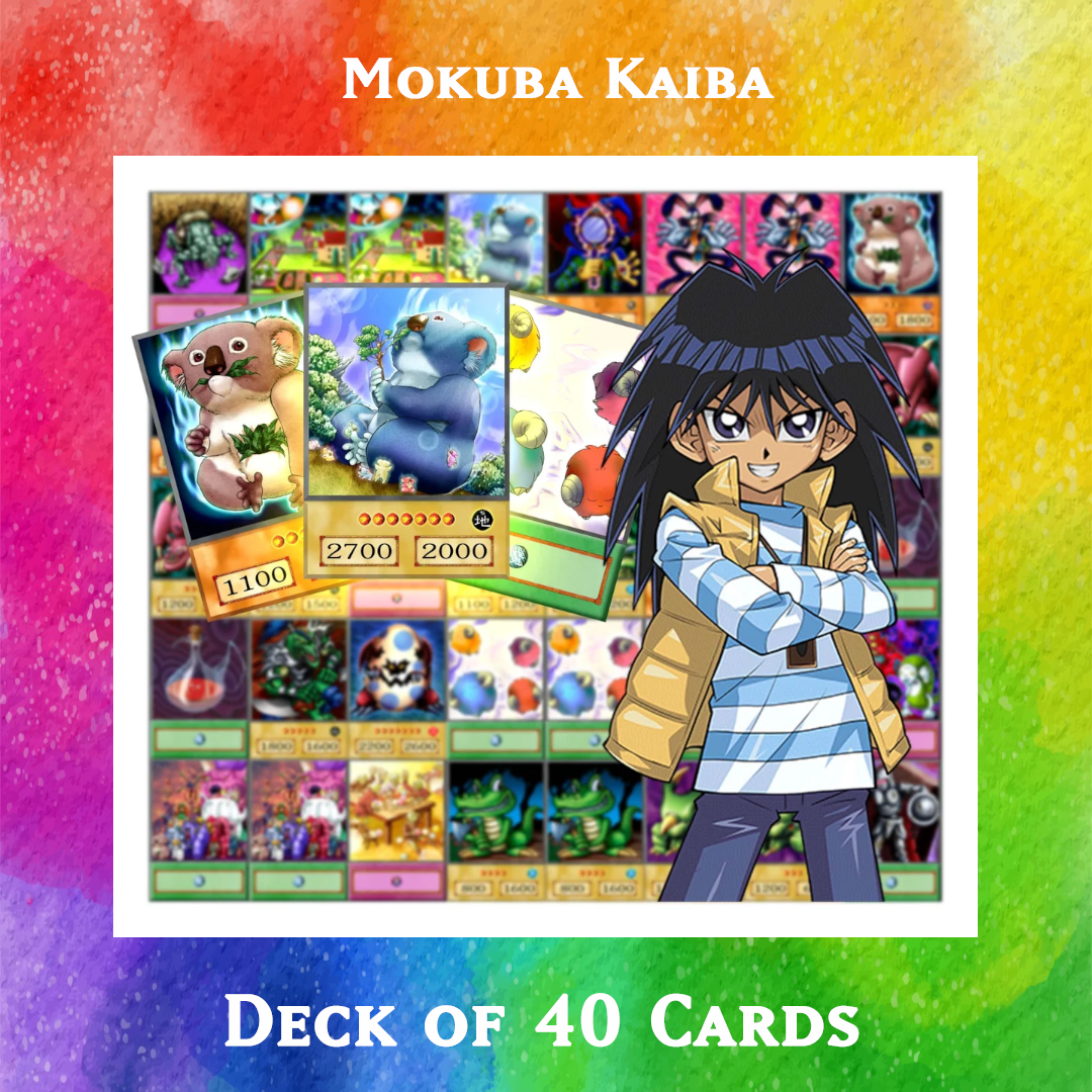 Yugioh Orica - Mokuba Kaiba deck of 40 anime cards Yugioh Orica Vintage Yugioh Orica - Mokuba Kaiba deck of 40 anime cards Yugioh Orica Vintage