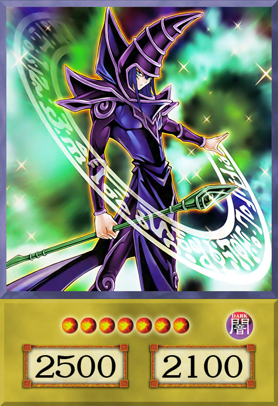 Dark Magician Set #2 (Anime Art) - 8 cards set - Yugioh Orica