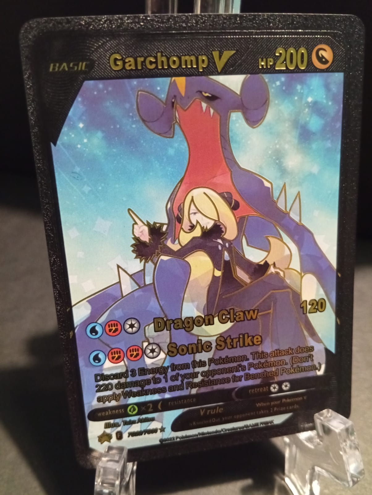 black foil pokemon cards Garchomp