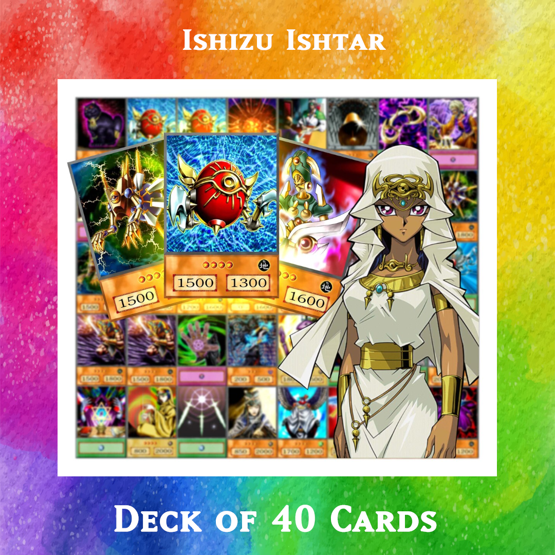 Yugioh Orica - Ishizu Ishtar deck of 40 anime cards – Yugioh Orica Vintage