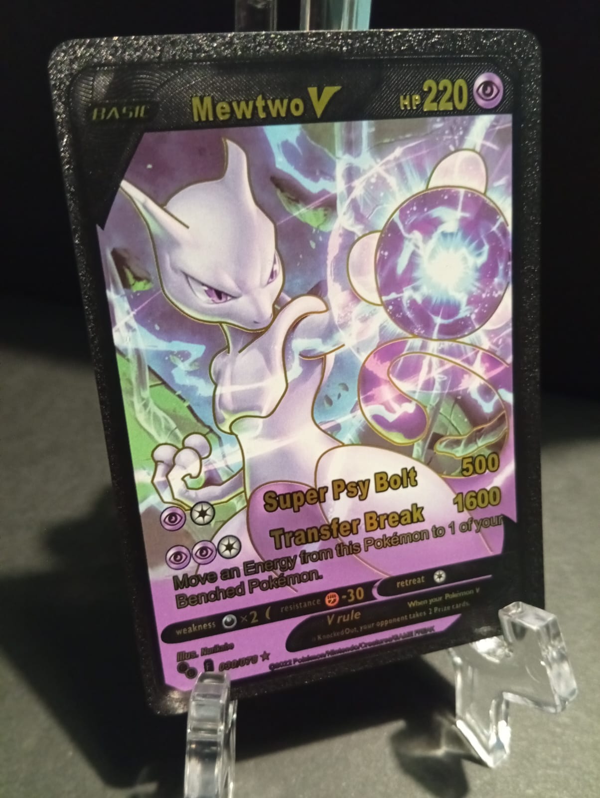 foil mewtwo pokemon card Mewtwo