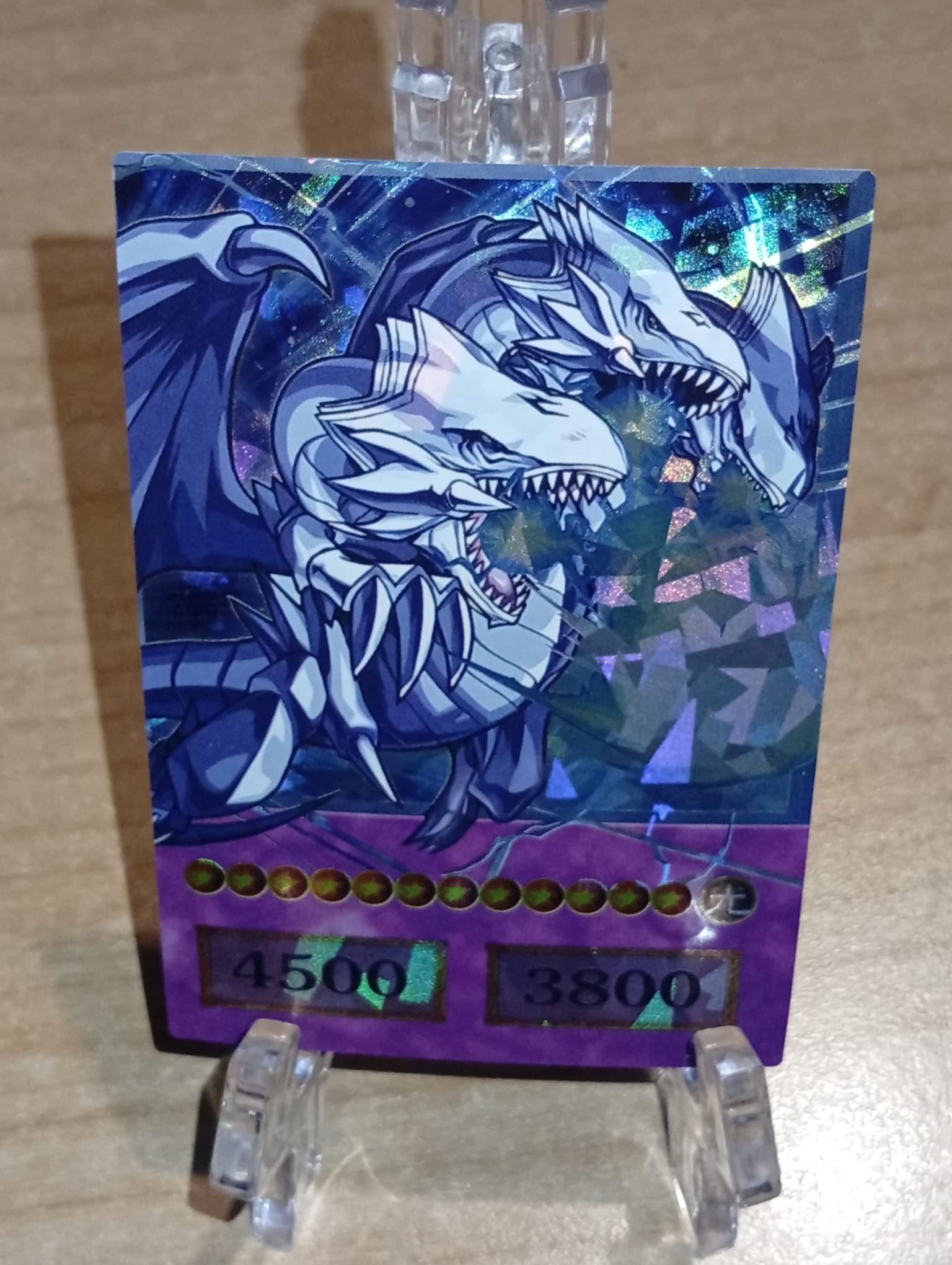 holofoil yugioh card Blue-Eyes Ultimate Dragon