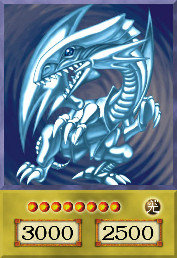 Blue-Eyes White Dragon Set #1 (Anime Art) - 8 cards set - Yugioh Orica
