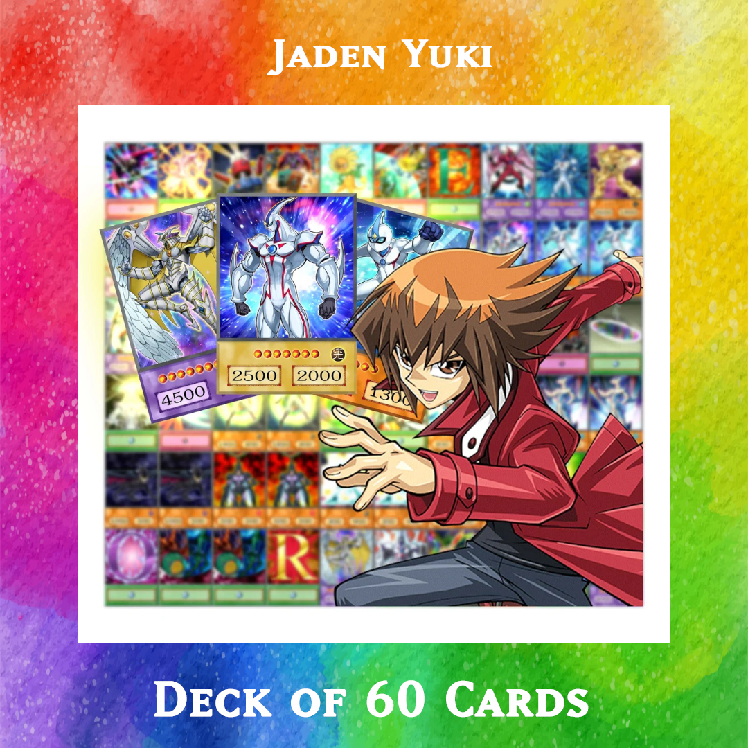 Yugioh Orica - Jaden Yuki (Neos) deck of 60 anime cards Yugioh Orica Vintage Yugioh Orica - Jaden Yuki (Neos) deck of 60 anime cards Yugioh Orica Vintage