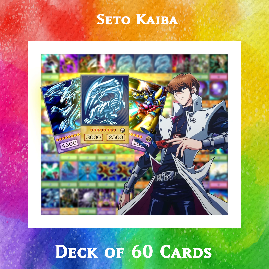 Yugioh Orica - Seto Kaiba deck of 60 anime cards Yugioh Orica Vintage Yugioh Orica - Seto Kaiba deck of 60 anime cards Yugioh Orica Vintage