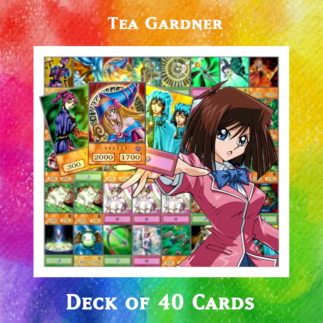 Yugioh Orica - Tea Gardner deck of 40 anime cards Yugioh Orica Vintage Yugioh Orica - Tea Gardner deck of 40 anime cards Yugioh Orica Vintage
