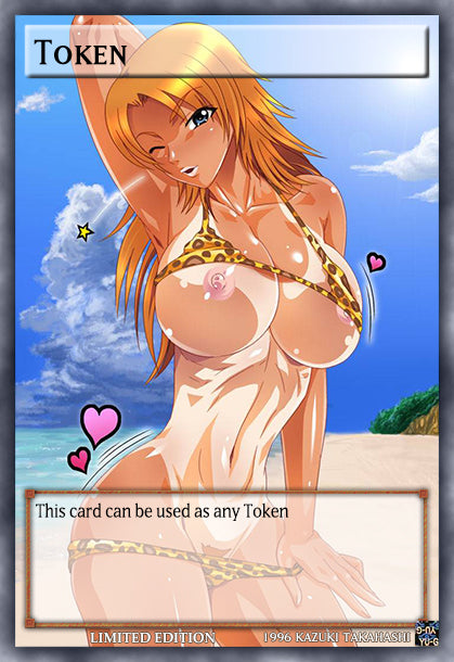 Set #04 Adult Sexy Cards/Tokens Anime Girls- Yugioh Orica
