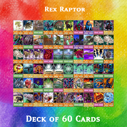 Rex Raptor - 60 cards