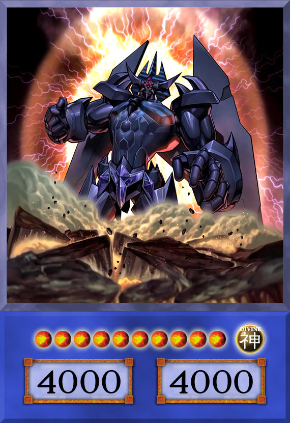 Obelisk the Tormentor (Anime Art) - 8 cards set - Yugioh Orica