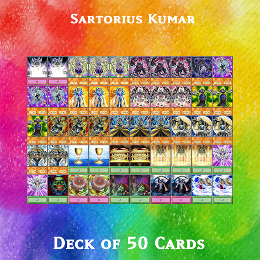 Sartorius Kumar - 50 cards