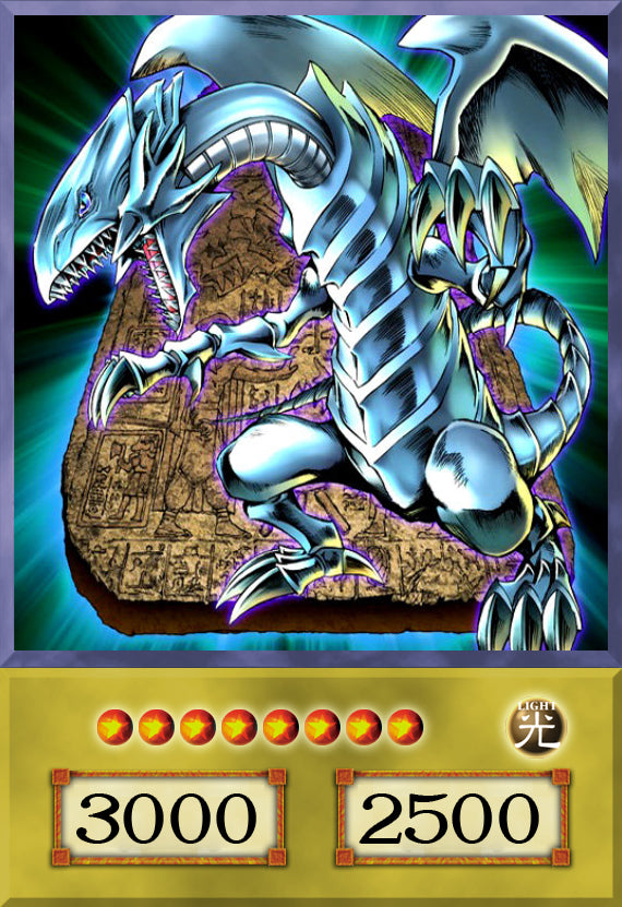 Blue-Eyes White Dragon Set #1 (Anime Art) - 8 cards set - Yugioh Orica