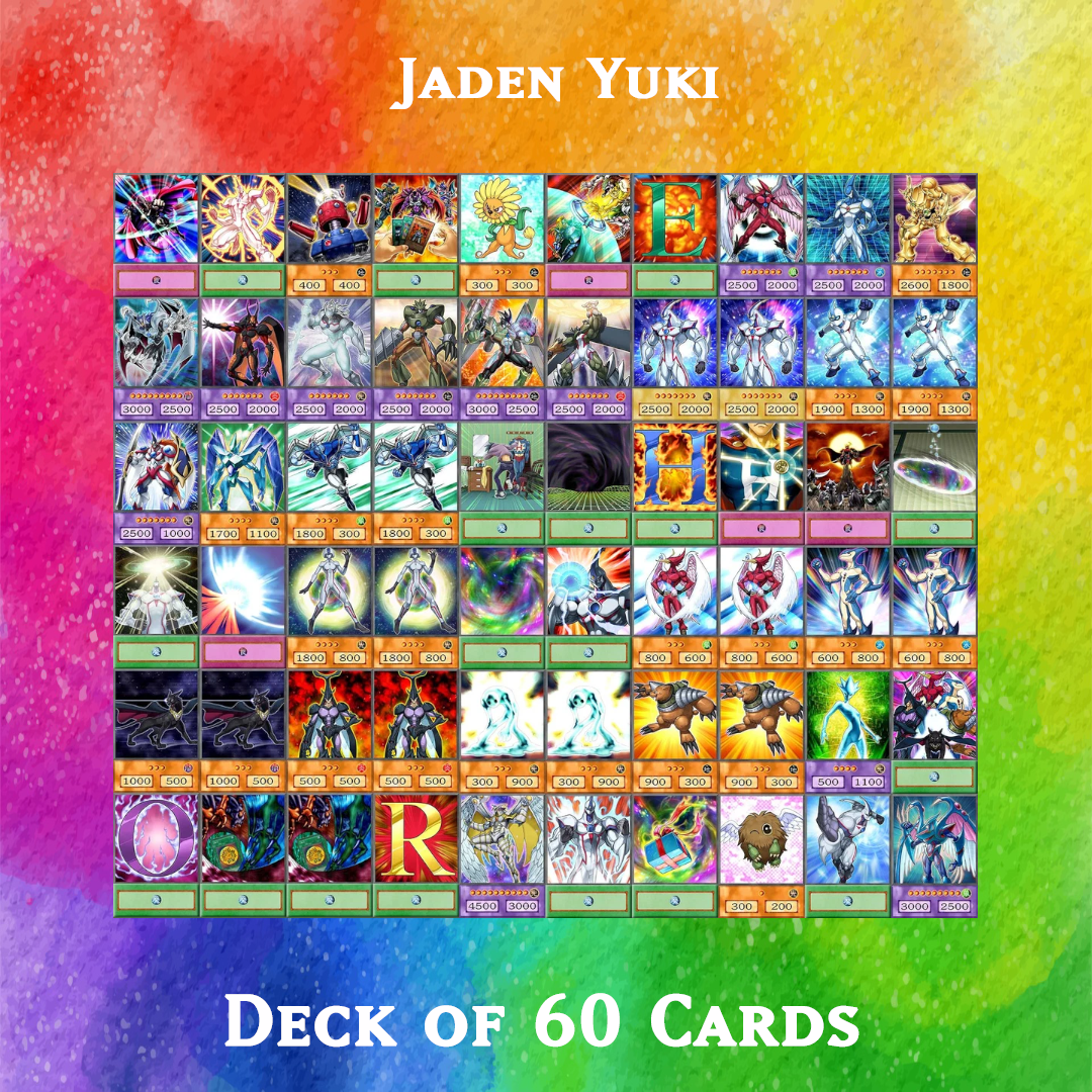 Jaden Yuki (Neos) deck of 60 anime cards - Yugioh Orica
