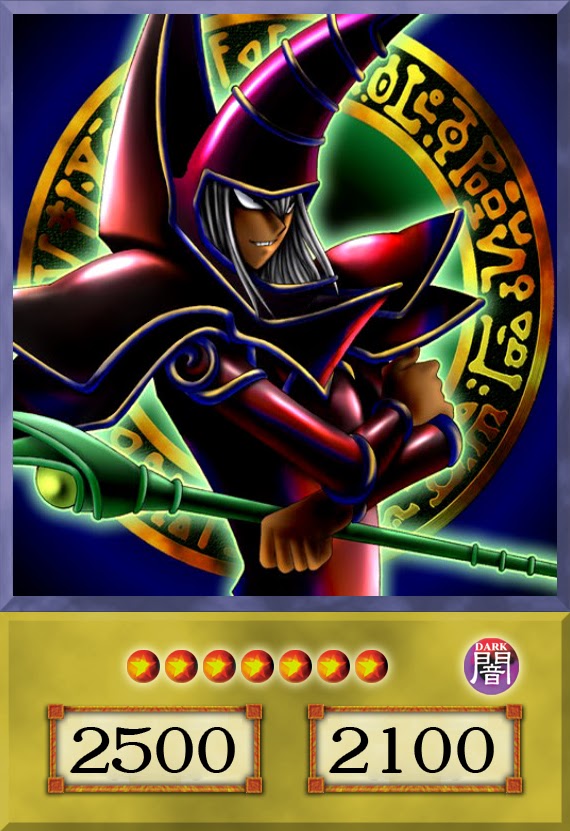 Dark Magician Set #1 (Anime Art) - 8 cards set - Yugioh Orica
