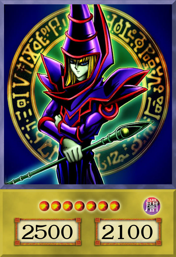 Dark Magician Set #1 (Anime Art) - 8 cards set - Yugioh Orica