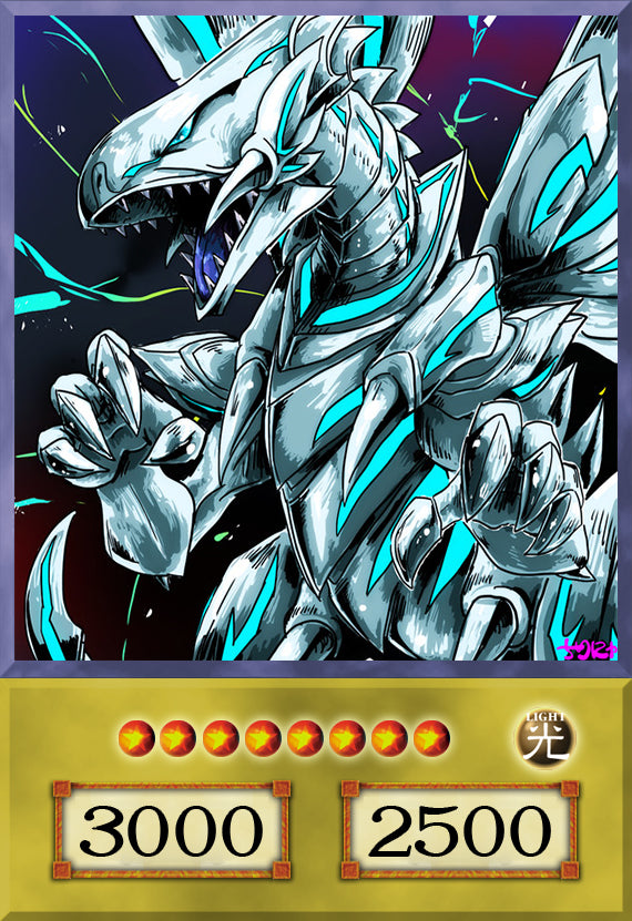 Blue-Eyes White Dragon Set #3 (Anime Art) - 8 cards set - Yugioh Orica
