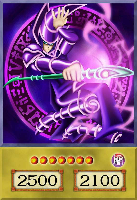Dark Magician Set #2 (Anime Art) - 8 cards set - Yugioh Orica