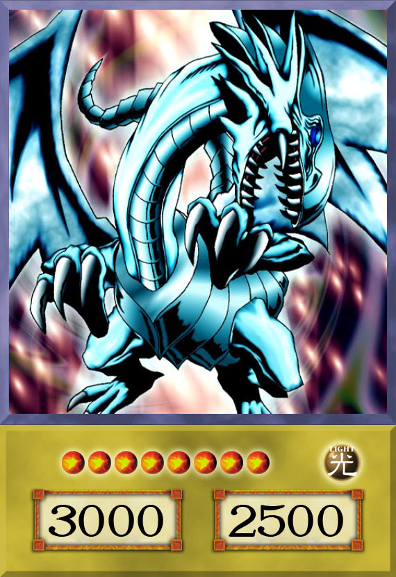 Blue-Eyes White Dragon Set #1 (Anime Art) - 8 cards set - Yugioh Orica