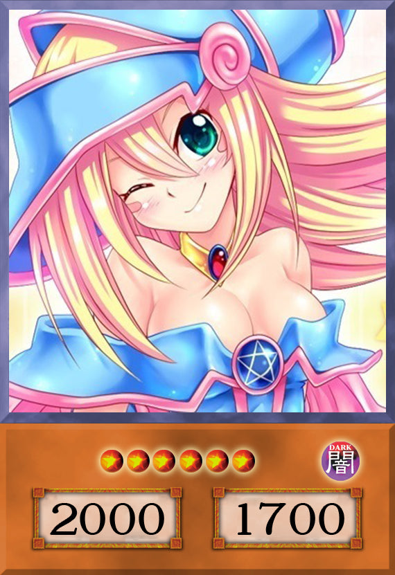 Dark Magician Girl Set #1 (Anime Art) - 8 cards set - Yugioh Orica