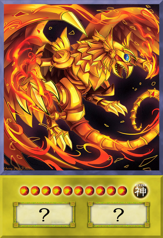 The Winged Dragon of Ra (Anime Art) - 8 cards set - Yugioh Orica