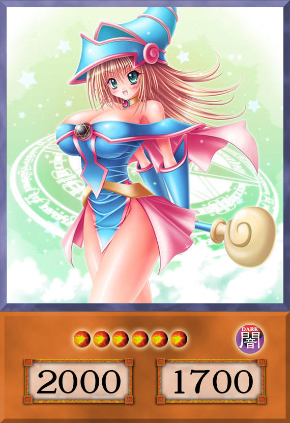 Dark Magician Girl Set #1 (Anime Art) - 8 cards set - Yugioh Orica