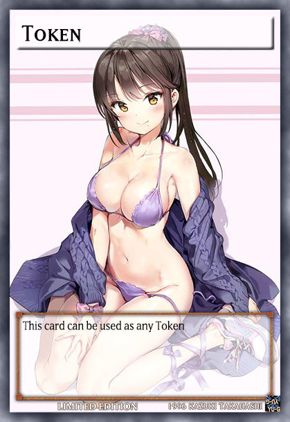 Set #10 Adult Sexy Cards/Tokens Anime Girls- Yugioh Orica