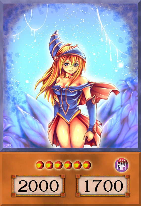 Dark Magician Girl Set #1 (Anime Art) - 8 cards set - Yugioh Orica