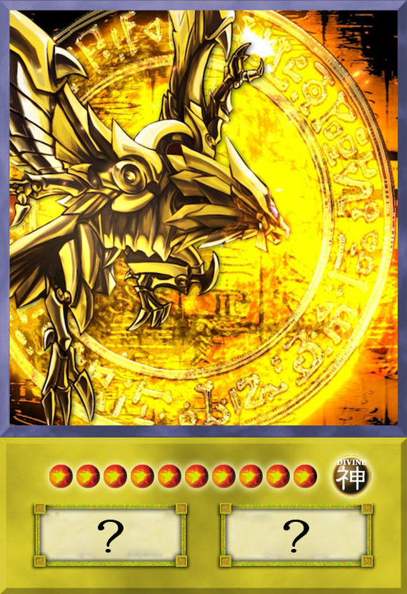The Winged Dragon of Ra (Anime Art) - 8 cards set - Yugioh Orica