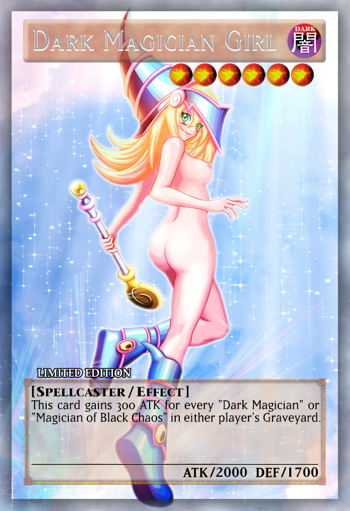 Hentai Dark Magician Girl (Alt. Art) Set #2 - 8 cards set - Yugioh Orica