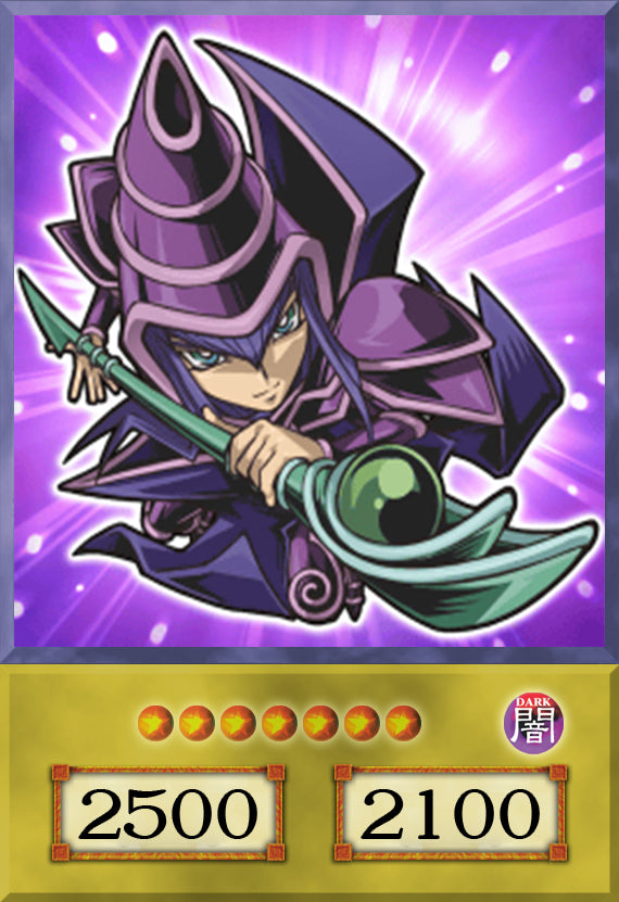 Dark Magician Set #1 (Anime Art) - 8 cards set - Yugioh Orica