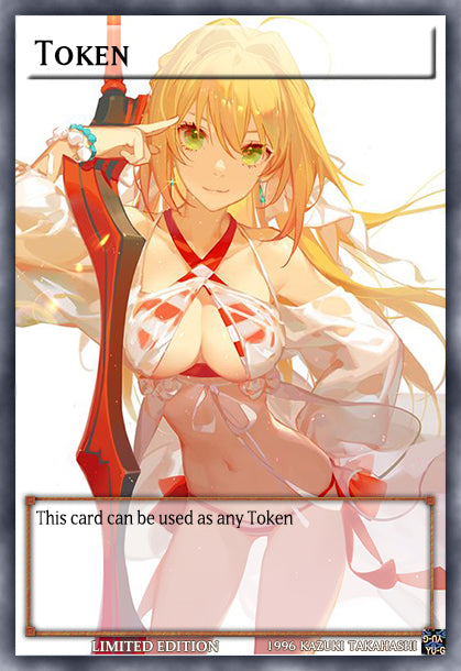 Set #10 Adult Sexy Cards/Tokens Anime Girls- Yugioh Orica