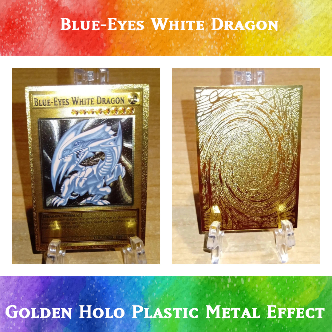 Blue-Eyes White Dragon - Orica Golden Foil Card Yugioh Orica Vintage Blue-Eyes White Dragon - Orica Golden Foil Card Yugioh Orica Vintage