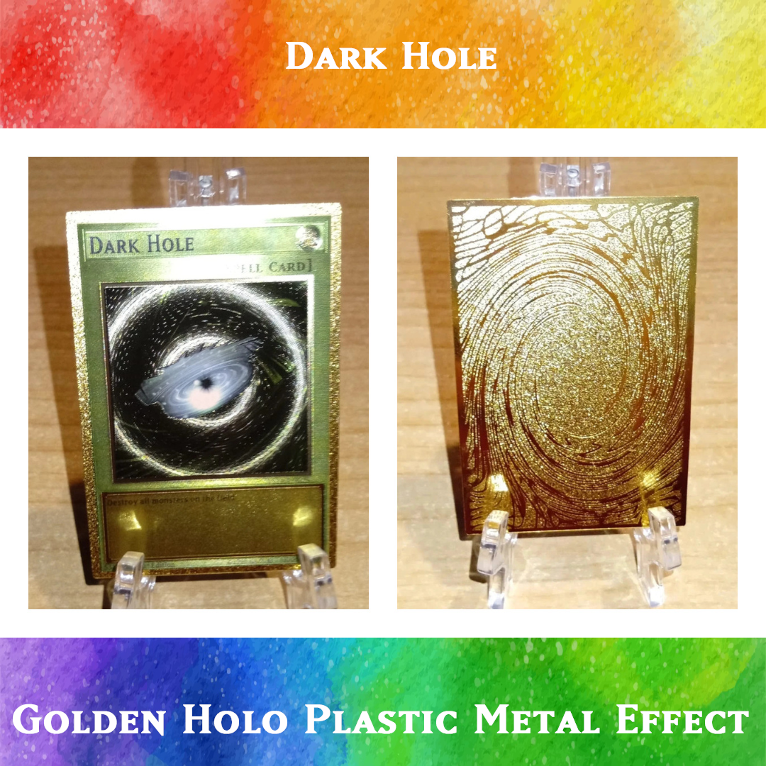 Dark Hole - Orica Golden Foil Card Yugioh Orica Vintage Dark Hole - Orica Golden Foil Card Yugioh Orica Vintage