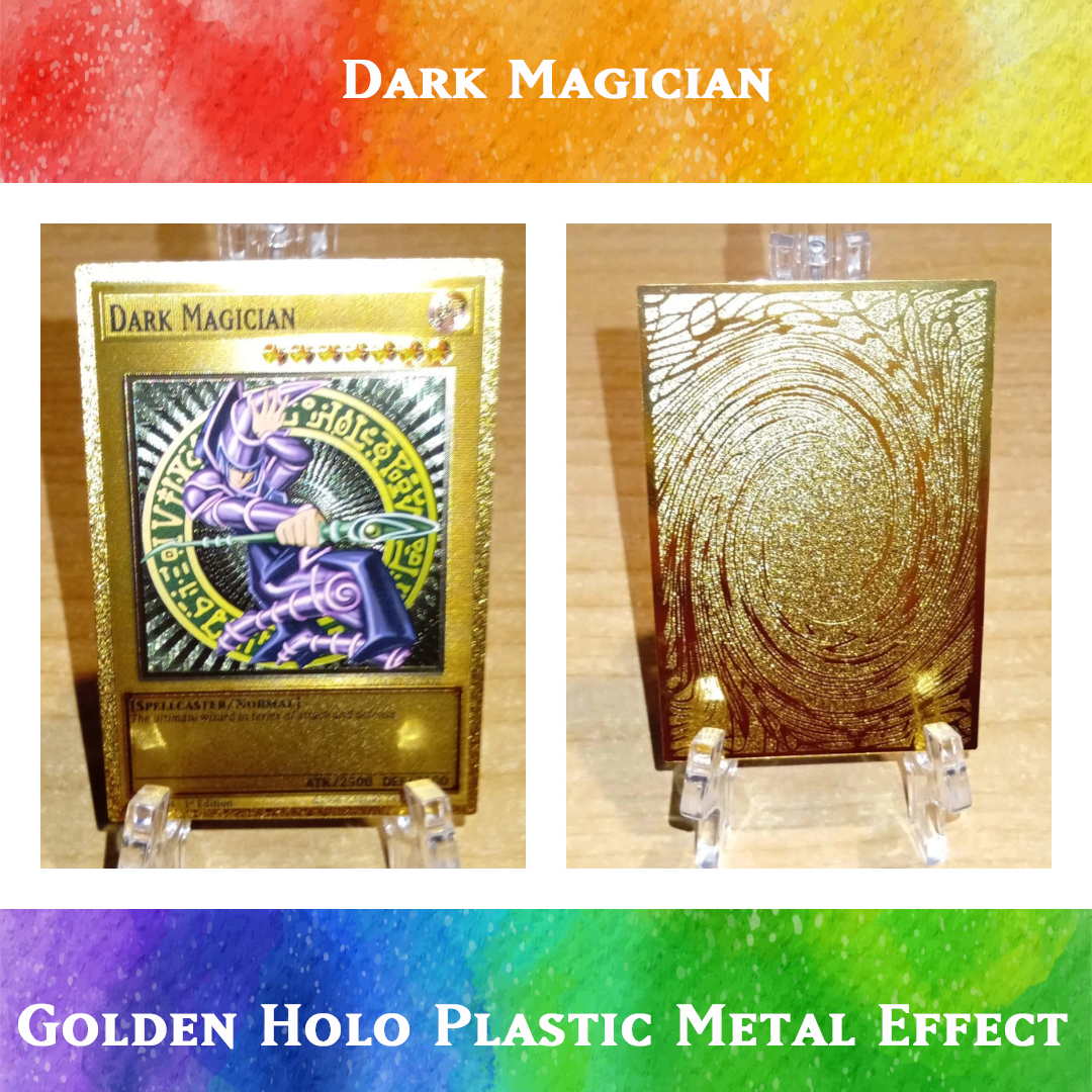 Dark Magician - Orica Golden Foil Card Yugioh Orica Vintage Dark Magician - Orica Golden Foil Card Yugioh Orica Vintage