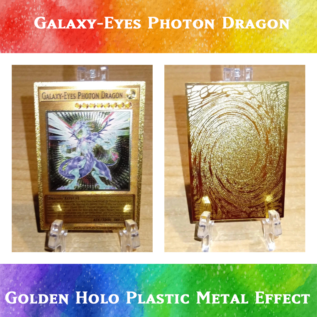 Galaxy-Eyes Photon Dragon - Orica Golden Foil Card Yugioh Orica Vintage Galaxy-Eyes Photon Dragon - Orica Golden Foil Card Yugioh Orica Vintage