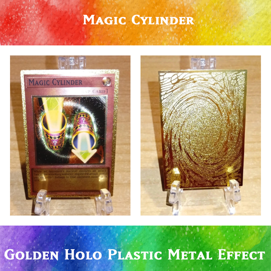 Magic Cylinder - Orica Golden Foil Card Yugioh Orica Vintage Magic Cylinder - Orica Golden Foil Card Yugioh Orica Vintage