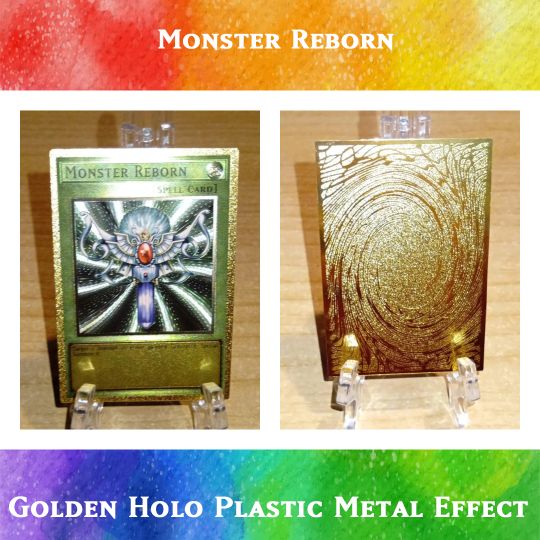 Monster Reborn - Orica Golden Foil Card Yugioh Orica Vintage Monster Reborn - Orica Golden Foil Card Yugioh Orica Vintage