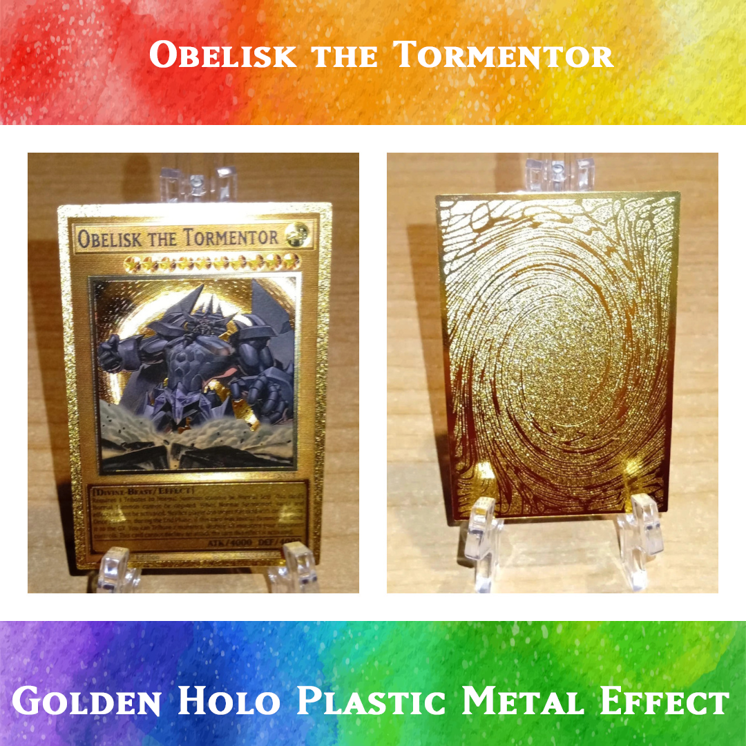 Obelisk the Tormentor - Orica Golden Foil Card Yugioh Orica Vintage Obelisk the Tormentor - Orica Golden Foil Card Yugioh Orica Vintage