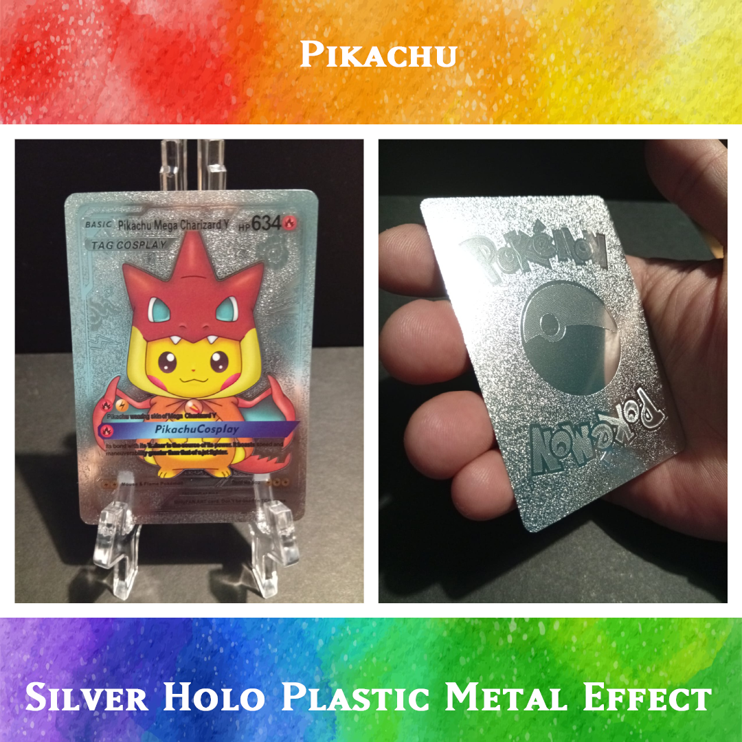 Pikachu - Pokemon Orica Silver Foil Card Yugioh Orica Vintage Pikachu - Pokemon Orica Silver Foil Card Yugioh Orica Vintage